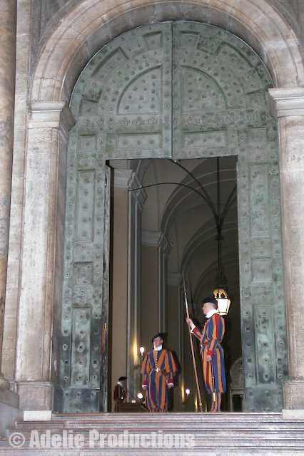 <b>Swiss Guards, Vatican, Rome</b><br/>&ldquo;Ceremonial maybe, but somehow symptomatic of the Church: colourful, splendid, archaic and political with a dangerous, even lethal, potential.&rdquo;