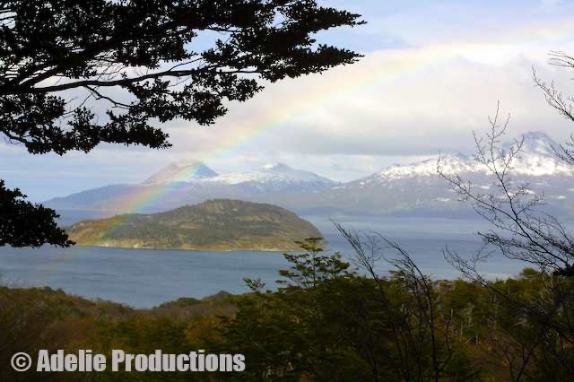 <b>Beagle Channel view, Tierra del Fuego, Argentina</b><br/>&ldquo;...the channel in Tierra del Fuego discovered by FitzRoy on his previous expedition and named after the little ship.&rdquo;