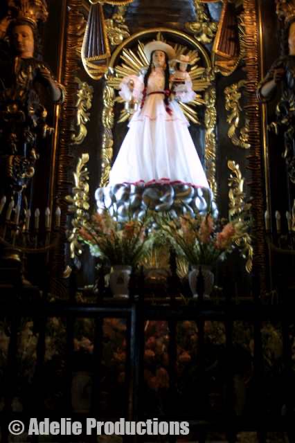 <b>Madonna, Monasterio de San Francisco, Lima</b><br/>&ldquo;Religious beliefs have to be relevant to the people. A Christ eating chateaubriand and a Mary dressed in Yves St Laurent may not work in Peru, but it might in Paris, say.&rdquo;
